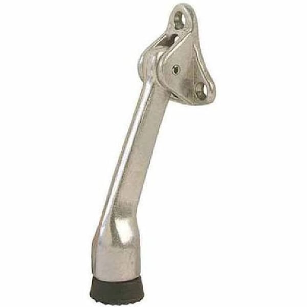 Ives Commercial Solid Brass 5in Kick Down Door Holder Satin Nickel Finish FS452155 - main